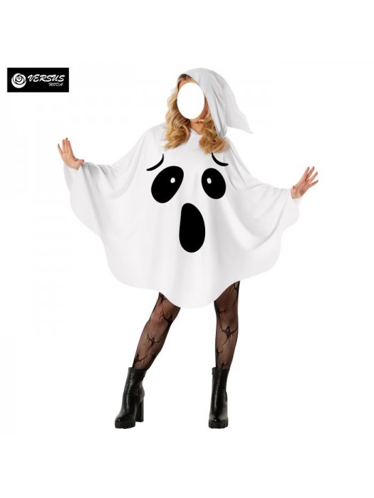 Mantella Carnevale Halloween Fantasma Spettro Cosplay Costume Cape FANTASMA01